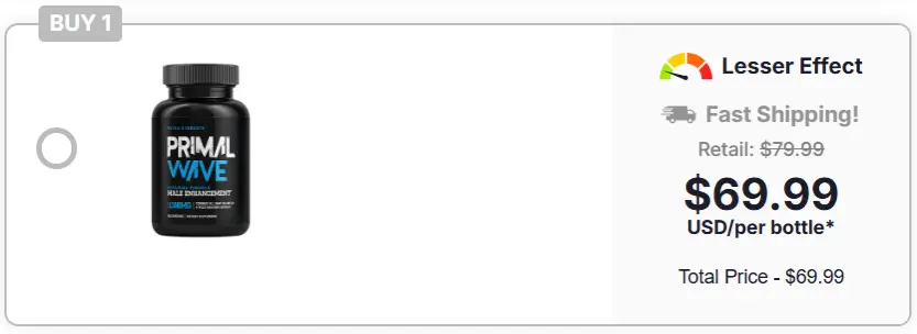 Primal Wave supplement two bottle